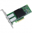 Intel (Intel® Ethernet Converged Network Adapter X710-DA2, 2 x SFP+ Port, 10GbE/1GbE, PCI-E v3 x8, iSCSI, FCoE, NFS, VMDq. PCI-SIG* SR-IOV Capable) X710DA2BLK 933217