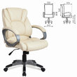 Кресло офисное BRABIX 'Eldorado EX-504', экокожа, бежевое, 531167