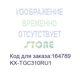 купить panasonic (беспроводной телефон  dect panasonic/ монохромный, аон, черный) kx-tgc310ru1
