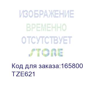купить brother (наклейка ламинированная tze-621 (9мм черн шрифт на жёлтом фоне, длина 8м)) tze621