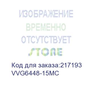 купить кабель монитор-svga card (15m-15m) 15м 2 фильтра vcom <vvg6448-15m> (vvg6448-15mc)