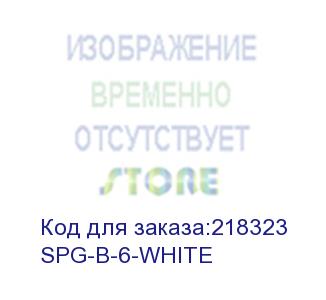 купить электрическая мануфактура (surge protector power cube b 1.9 m 5 outlets (white) 10a / 2.2kw) spg-b-6-white