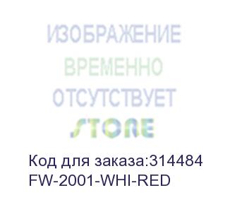 купить наушники fanny wang 2001, white & red (fw-2001-whi-red)