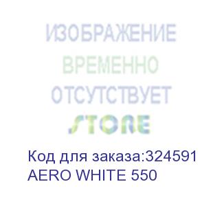 купить блок питания aerocool atx 550w aero white 80+ (24+4+4pin) apfc 120mm fan led 5xsata rtl (aero white 550) aerocool