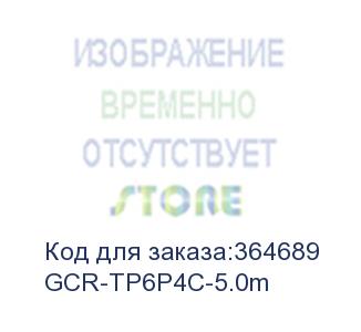 купить greenconnect телефонный шнур удлинитель для аппарата 5.0m gcr-tp6p4c-5.0m, 6p4c (джек 6p4c - jack 6p4c) белый