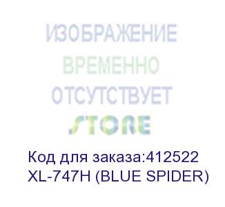купить мышь a4tech oscar editor xl-747h, игровая, лазерная, проводная, usb, рисунок и голубой (xl-747h (blue spider)) xl-747h (blue spider)