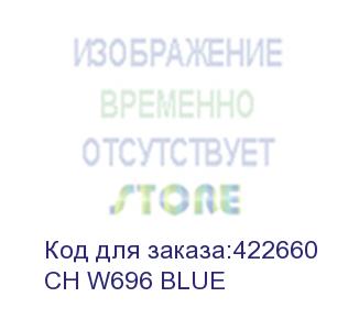 купить кресло бюрократ ch w696, на колесиках, сетка/ткань, синий (ch w696 blue) (бюрократ) ch w696 blue