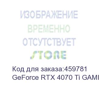 купить видеокарта/ geforce rtx 4070 ti gaming x slim 12g (msi)