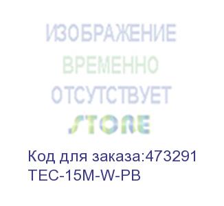 купить удлинитель телефонный (6р4с) 15 метров / белый netko optima (tec-15m-w-pb)