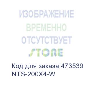 купить стяжка нейлоновая 200*4 / 50 шт под винт (белая), netko optima (nts-200x4-w)