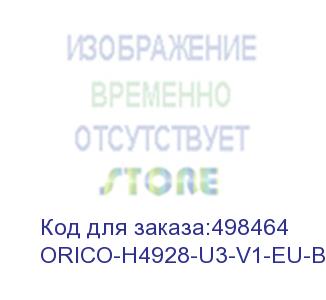 купить usb-концентратор, orico, черный (orico-h4928-u3-v1-eu-bk-bp)