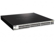 D-Link DGS-1210-52MPP/E1A, Gigabit Smart Switch with 48 10/100/1000Base-T PoE ports and 4 Gigabit SFP ports