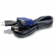 Trendnet Cable KVM 4.5M W/USB TK-CU15