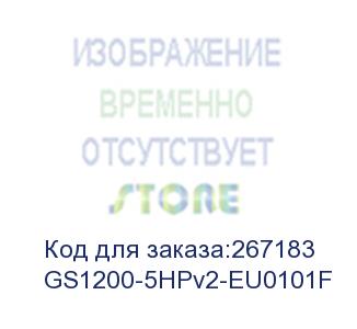 купить smart коммутатор poe+ zyxel gs1200-5hp, 5xge (4xpoe+), настольный, бесшумный, бюджет poe 60 вт (gs1200-5hpv2-eu0101f)