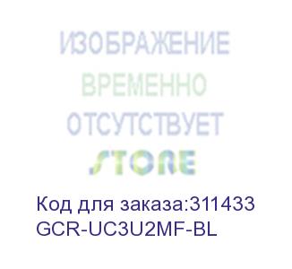 купить greenconnect переходник usb type c на micro usb 2.0, m/f, greenconnect, голубой, gcr-uc3u2mf-bl