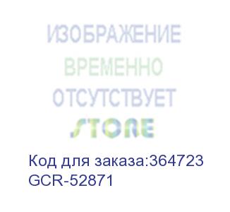 купить gcr патч-корд prof плоский прямой 5.0m, utp медь кат.6, белый, 30 awg, ethernet high speed 10 гбит/с, rj45, t568b, gcr-52871 (greenconnect)