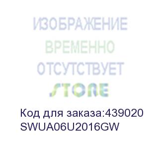 купить swua06u2016gw (флэш накопитель 16gb usb2.0 цвет белый, пластик, слайдер, под нанесение логотипа)