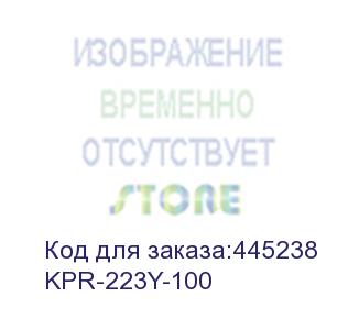 купить тонер для kyocera tk-5140y, p6130/m6030/m6530 yellow (фл. 100г) 5k black&amp;white premium (kpr-223y-100)