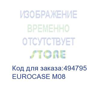 купить корпус matx eurocase m08 argb черный без бп закаленное стекло usb 3.0 (eurocase m08)